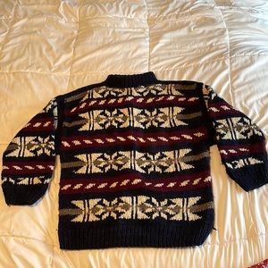 Hand knitted sweater from Ecuador